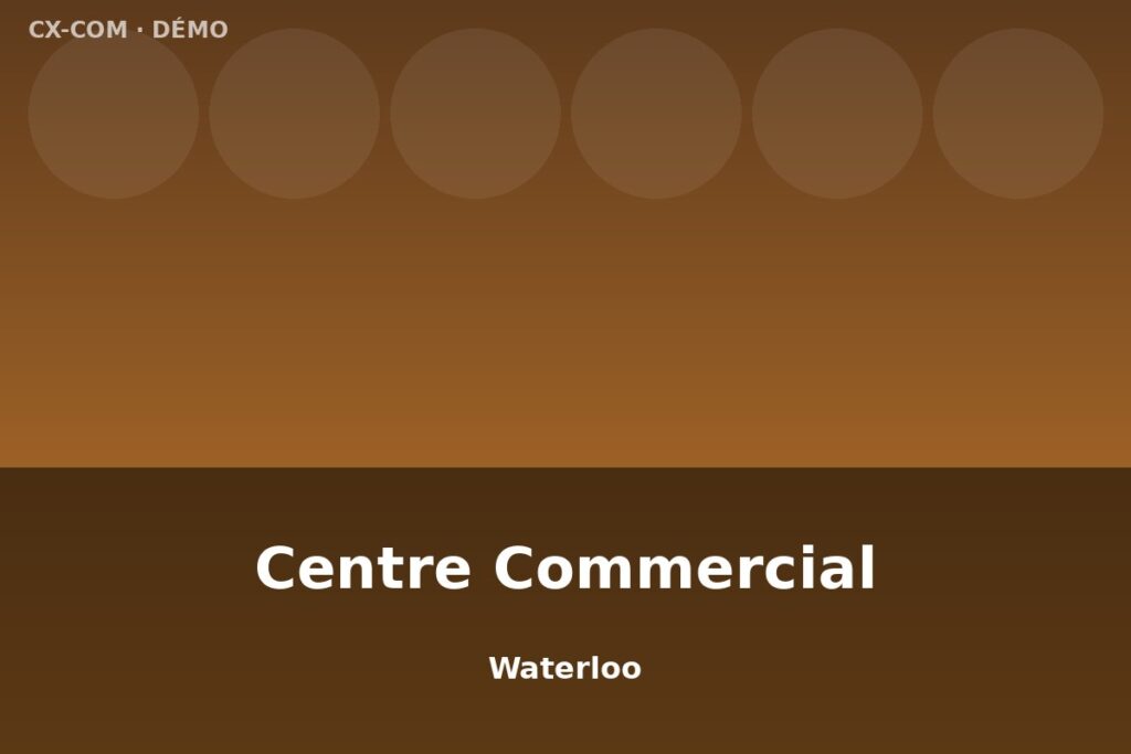Écran LED — Centre Commercial Waterloo